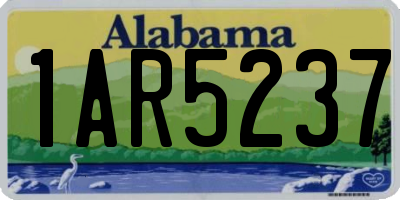 AL license plate 1AR5237