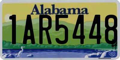 AL license plate 1AR5448