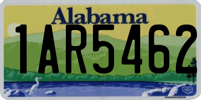 AL license plate 1AR5462