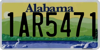 AL license plate 1AR5471