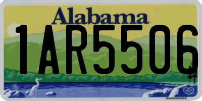 AL license plate 1AR5506