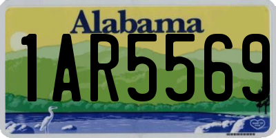AL license plate 1AR5569