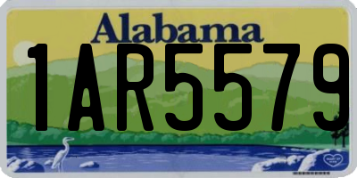 AL license plate 1AR5579
