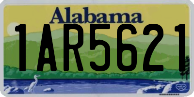 AL license plate 1AR5621
