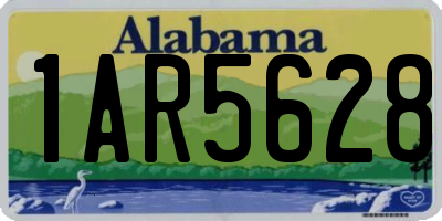 AL license plate 1AR5628