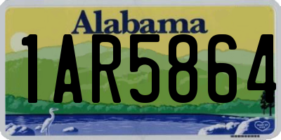 AL license plate 1AR5864