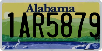AL license plate 1AR5879