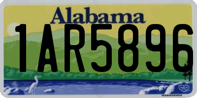 AL license plate 1AR5896