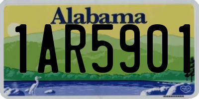 AL license plate 1AR5901