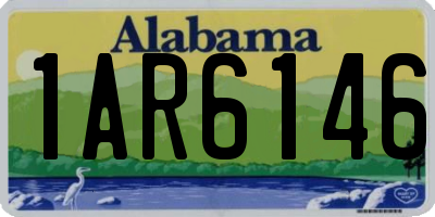 AL license plate 1AR6146