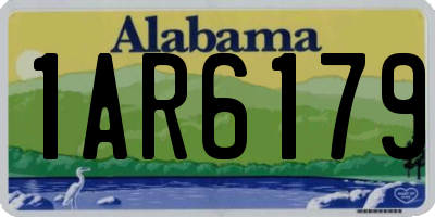 AL license plate 1AR6179