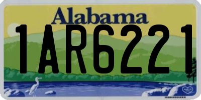 AL license plate 1AR6221