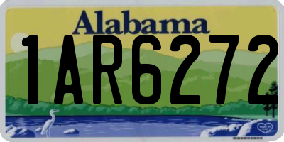 AL license plate 1AR6272