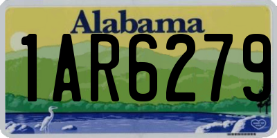 AL license plate 1AR6279