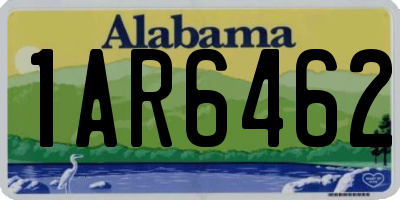 AL license plate 1AR6462