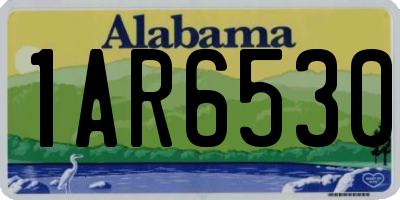 AL license plate 1AR6530