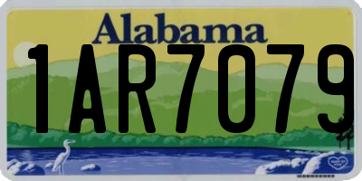AL license plate 1AR7079