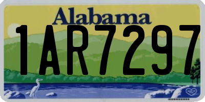 AL license plate 1AR7297