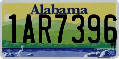 AL license plate 1AR7396