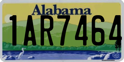 AL license plate 1AR7464