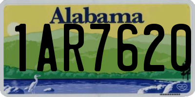 AL license plate 1AR7620