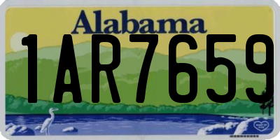 AL license plate 1AR7659