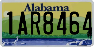 AL license plate 1AR8464