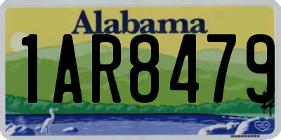 AL license plate 1AR8479