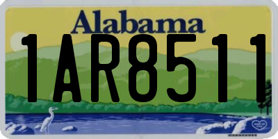 AL license plate 1AR8511