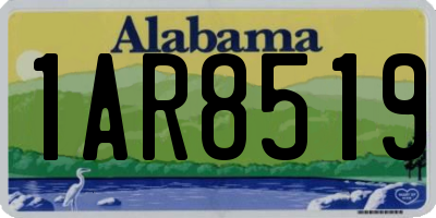 AL license plate 1AR8519