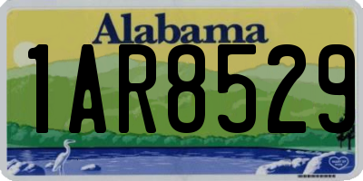 AL license plate 1AR8529