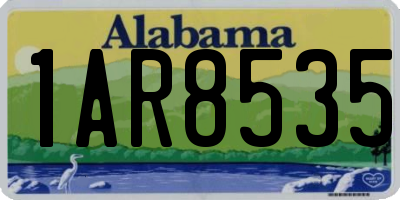 AL license plate 1AR8535