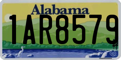 AL license plate 1AR8579