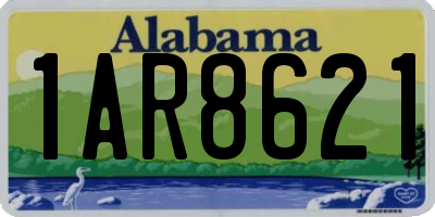 AL license plate 1AR8621