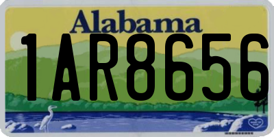 AL license plate 1AR8656