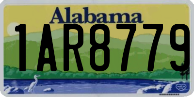 AL license plate 1AR8779