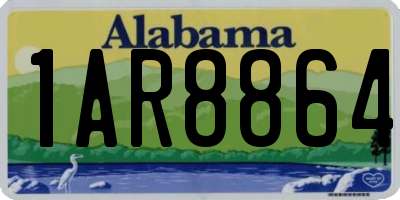 AL license plate 1AR8864