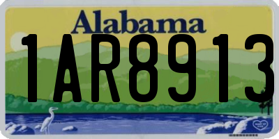 AL license plate 1AR8913