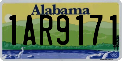AL license plate 1AR9171