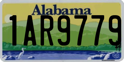 AL license plate 1AR9779