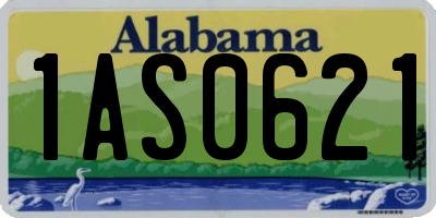 AL license plate 1AS0621