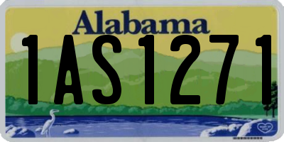 AL license plate 1AS1271