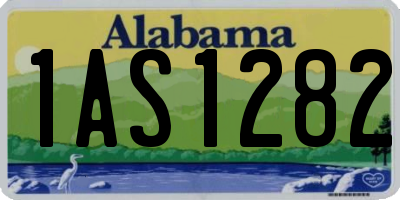 AL license plate 1AS1282