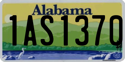 AL license plate 1AS1370