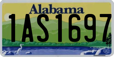 AL license plate 1AS1697