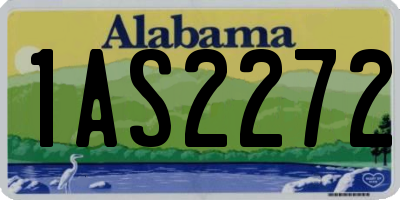 AL license plate 1AS2272
