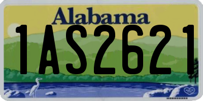 AL license plate 1AS2621