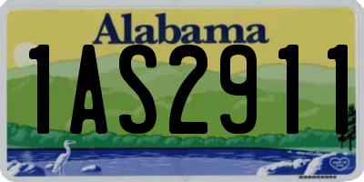 AL license plate 1AS2911