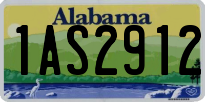 AL license plate 1AS2912