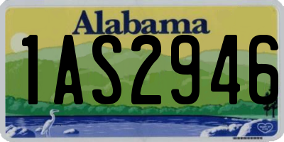 AL license plate 1AS2946